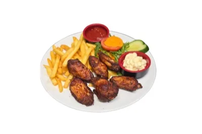 Chicken Wings Teller bei Öz Urfa Langenhagen