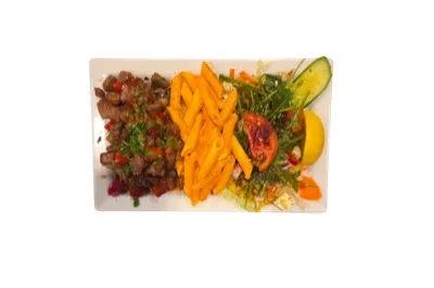 Nudel Welt mit Fleisch bei Öz Urfa Langenhagen