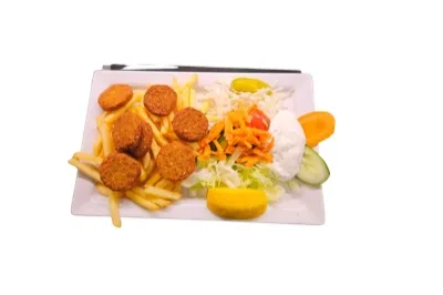 Falafel Teller bei Öz Urfa Langenhagen