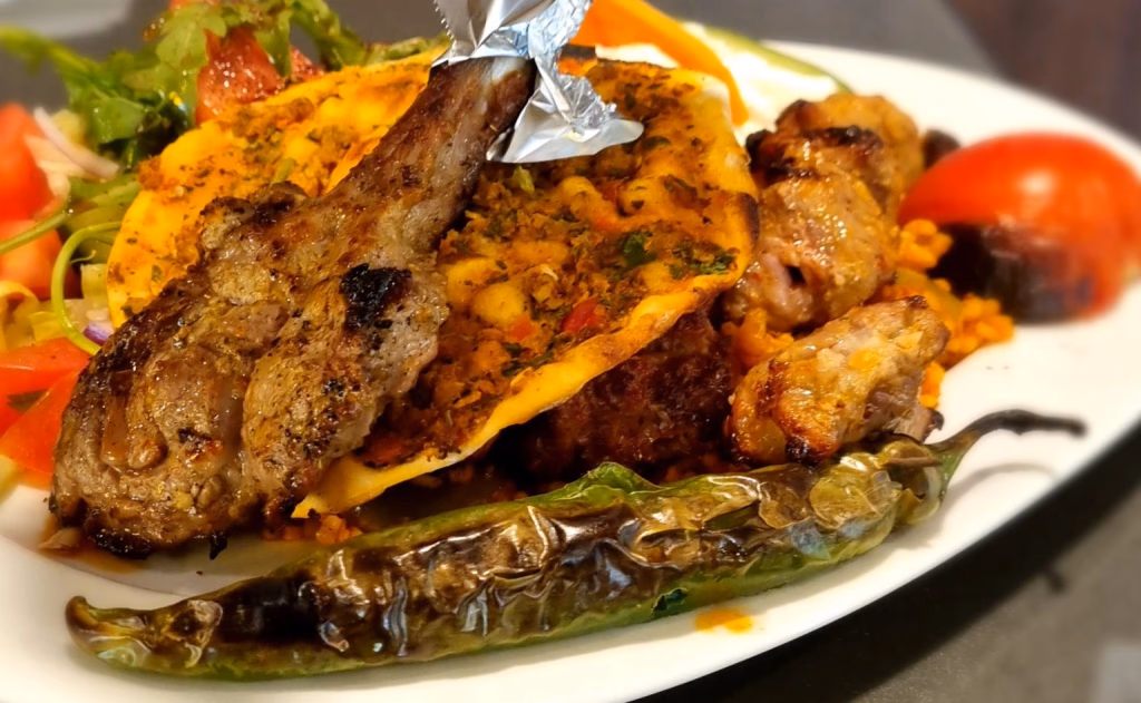 Grillplatte direkt aus der Küche